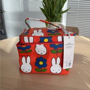 BAGGU Miffy Large Cosmetic Case